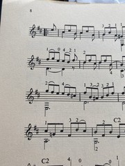 Vtg Suite No. 16 in D Sylvius L Weiss Classical Guitar Sheet Music Rare Song
