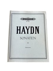 Edition Peters Nr. 713 Haydn Sonaten III Piano Sheet Music Song Book