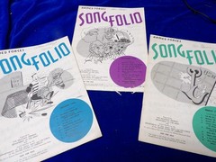 Vtg Armed Forces Song Folio Sheet Music Song Book & Lyric Sheet lot of 3