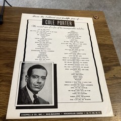 I Love Paris ( Can-Can) Sheet Music by Cole Porter 1953