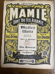 Antique 1901 Mamie Don’t You Feel Ashamie Gus Edwards Will D. Cobb Mayme Gehrue