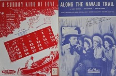 Lot of 40 Vintage 1940s Sheet Music Pieces All G or VG Pkg 2