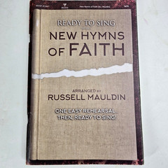 Ready To Sing New Hymns Of Faith Choral Book SATB Songbook Piano Christian Music