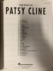 The Best of Patsy Cline Sheet Music Piano Vocal Guitar Songbook NEW 000490431