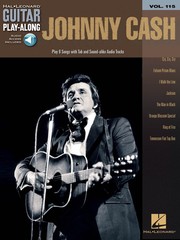 Johnny Cash Guitar Play-Along Vol 115 Country Tab Sheet Music Book Online Audio