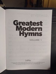 Praise & Worship Songbook Greatest Modern Hymns Vol 1 Guitar Piano LifeWay New!
