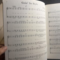 The Cathedrals Songbook Goin&rsquo; In Style Gospel 1988 Piano Guitar Voice New!!