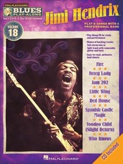 Jimi Hendrix Sheet Music Blues Play-Along Book and CD NEW 000843218