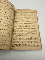 Vintage 1952 “Glory Light” Hymnal by James D. Vaughn Shape Notes