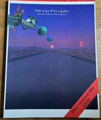 Amsco Publications Deep Purple Nobody’s Prefect Songbook (1988) Guitar Piano