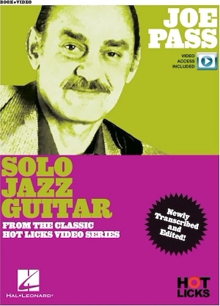 Joe Pass – Solo Jazz Guitar Instructional Book with Online Video Lessons – Fr…