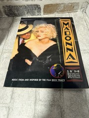 Madonna I&rsquo;M BREATHLESS Song Book Sheet Music 1990 Dick Tracy Movie VOGUE