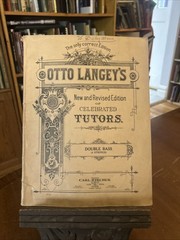 1941 otto langeys double bass 4 strings tutors sheet music sheet Revised