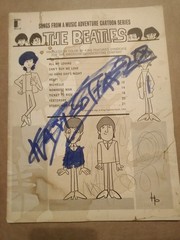 Songs From The Beatles Adventure Cartoon Series 1965 Sheet Music Lyrics
