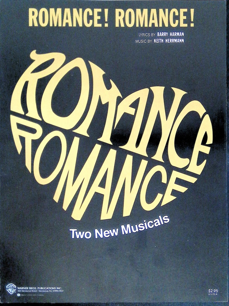 Romance Sheet Music 1988 Musical Title Song Keith Herrmann Barry Harman