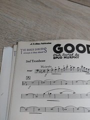 Good-bye Blues Full Score Vintage 8 Instruments Orchestra Robbins Modern Rhythm