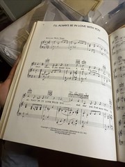 1950’s 1960’s 1970’s Songbook 70 great love songs Piano Guitar Voice Very Good