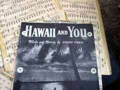 Vintage Sheet Music – Multiple Arrangements for Hawaiian Guitar by C S DeLano
