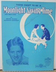 Moonlight Saving Time – Irving Kahal & Harry Richman – Sheet Music 1931