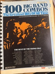 Eb Songbook 101 Big Band Combos Alto Saxophone Horn Flute Clarinet Comb Bound VG