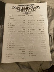 Ultimate Contemporary Christian *songbook *guitar *vocals *piano *sheet music