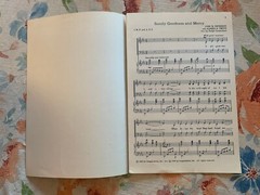 1964 « Surely Goodness & Mercy » Sheet Music By John W. Peterson & Alfred B. Smith