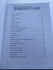 The Best of Johnny Cash Easy Guitar With Notes & Tab 22 Country Songs