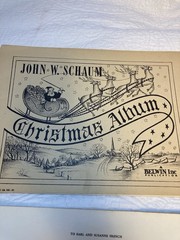Vintage 1940s–50s Christmas Music Books Lot Schaum & Richter Holiday Decor