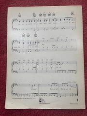 You Should Hear How She Talks About You Manchester Sheet Music 1981 P/V/G