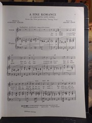 Jerome Kern Songbook Best Of Piano Guitar Voice Gold Cover 144 Pages Excellent