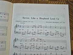 HYMNS WE PLAY AND SING, Book 4 Intermediate Piano, Myra Schubert, Lillenas 1978