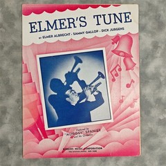 Vintage 1941 Robbins Elmer&rsquo;s Tune Sheet Music 🎺 Jazz Swing Muggsy Spanier