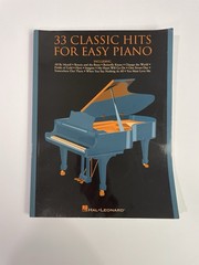 33 Classic Hits for Easy Piano by Hal Leonard Piano Songbook