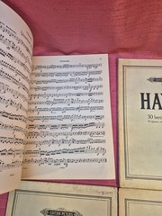 Vintage Haydn 30 Celebrated Quartets Band I Complete 4 Parts Edition Peters Set