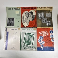 Vintage 1920&rsquo;s-1950&rsquo;s Large Sheet Music Lot Of 115 (2)