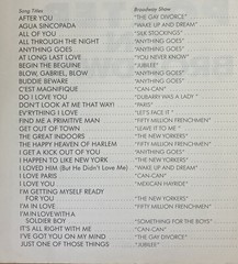 PORTER ON BROADWAY voice piano Sheet Music score & guitar chords 1987 – 58 songs
