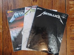 Metallica Tab Books lot of 3