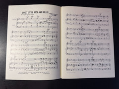 CHUCK BERRY « SWEET LITTLE ROCK AND ROLLER » SHEET MUSIC-PIANO/V/CHORDS-1958-4000