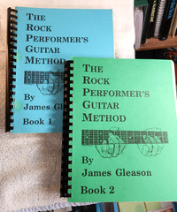 The Rock Performer&rsquo;s Guitar Method Book 1 & 2 James Gleason