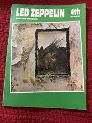 Led Zeppelin Songbook Off The Record (4th Album) Tabulature Bass Guitar Drum New