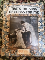 5-pack 11×14 sheet music pre-1920 Kids/Childhood Days
