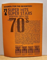 VTG TOP HITS OF 1971 and Great Standards All-Organ Sheet Music Book, Russ Taylor