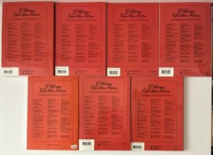 7 Sheet Music G. Schirmer Opera Score Editions Books PPK Italian/English Good