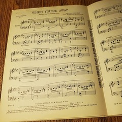 When You&rsquo;re Away Sheet Music Victor Herbert M. Witmark P/V
