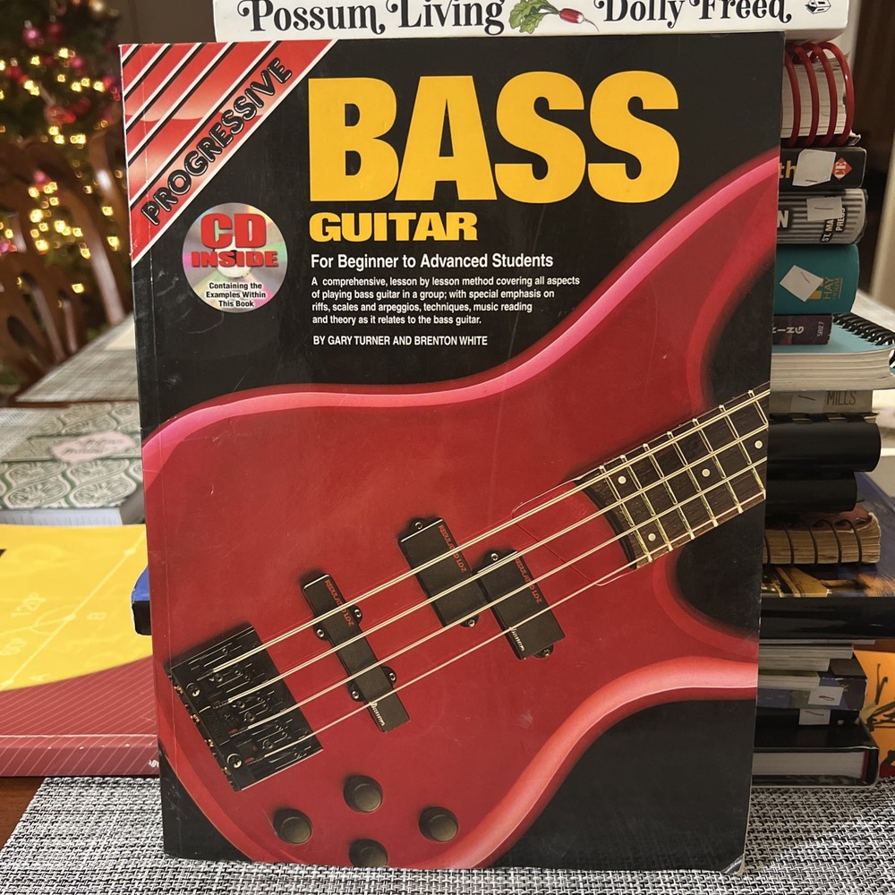 54044 – Progressive Bass – Book/Online Video & Audio *CD Is Missing*