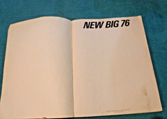 New Big 76 Guitar Sheet Music RARE Song Book Instrumental Warner Bros 1977