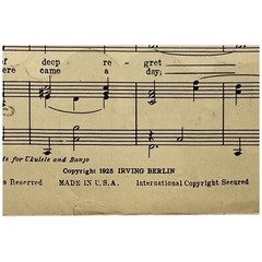 Vintage Sheet Music Irving Berlin&rsquo;s REMEMBER Std Edition 1925 Van Valkenburg