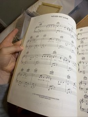 1950’s 1960’s 1970’s Songbook 70 great love songs Piano Guitar Voice Very Good