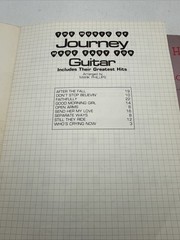 Greatest Hits 1980s Guitar Piano Songbook Lot Tablature MTV Journey Jackson MORE