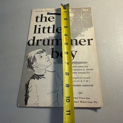 Vintage The Little Drummer Boy By Harry Simeone Music Sheet Mixed Voices S.A.T.B